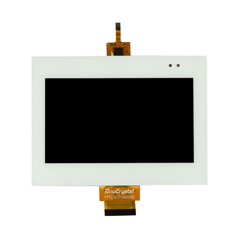 4.3 Inch CTP Touch LCD Display With 480(RGB)×272 Resolution 24bit RGB Interface ST7701 IC
