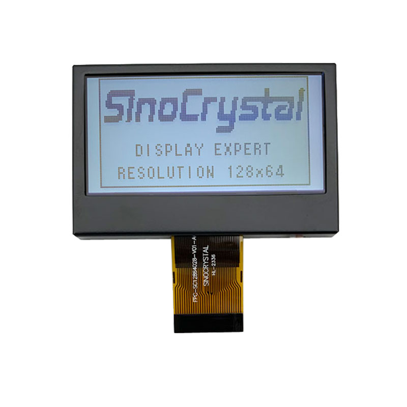 12864 Graphic LCD Display With COG Type ST7565R IC White LED Backlight 30 PIN