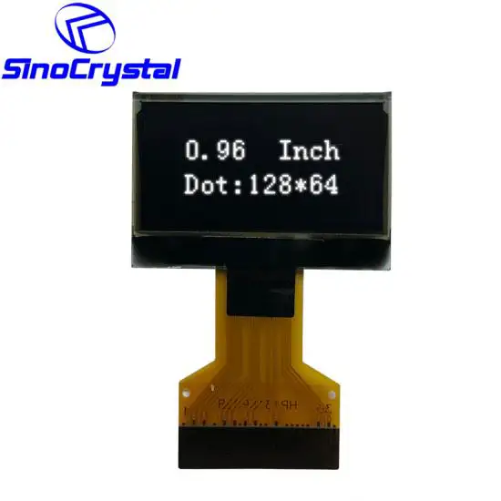 0.96” 128×64 OLED With SSD1316 IC, 15PIN, 4 SPI Interface