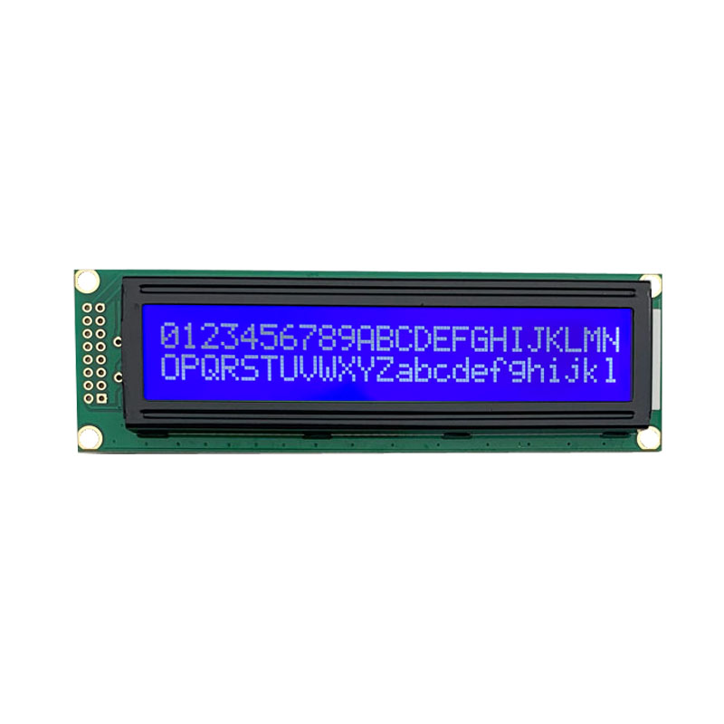 2402 Character LCD Display With STN POSITIVE Blue TRANSFLECTIVE
