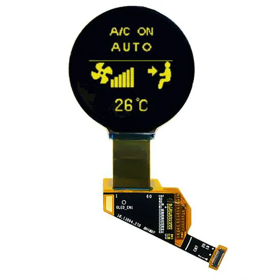 1.4 Inch Smart Watch Round OLED Display With 400*400 Resolution RM67162 IC, 20PIN, MIPI 1-Lane Interface