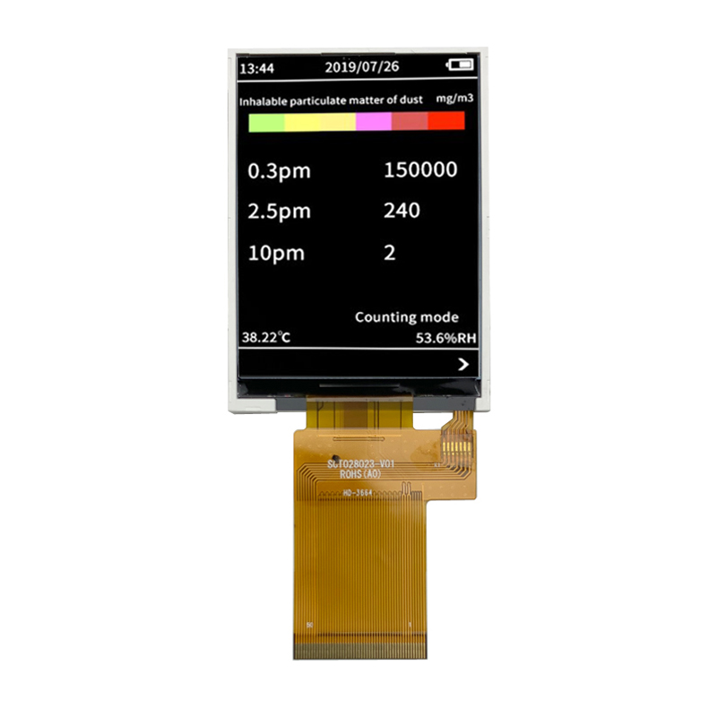 High Brightness 2.83inch IPS LCD Display With ST7789V IC And SPI Interface