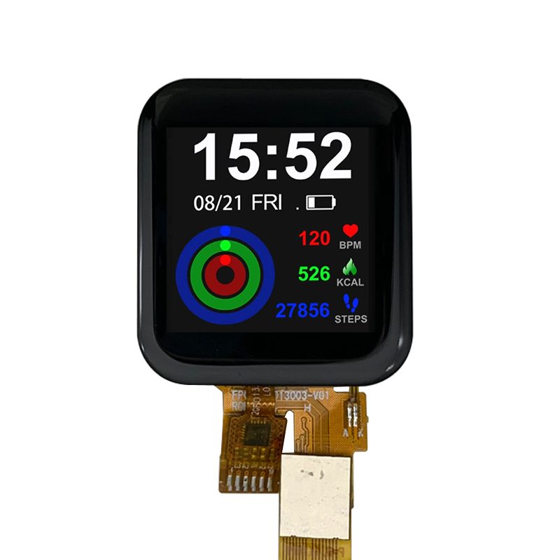 Benutzerdefinierte Smartwatch-Anzeige Mit 1,3 '' Quadratischer Form