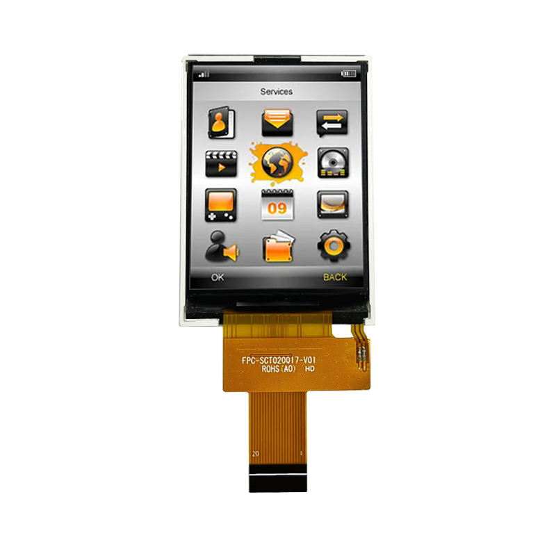 2-дюймовый 240×320 пикселей IPS TFT LCD дисплей с 8-битным интерфейсом MCU